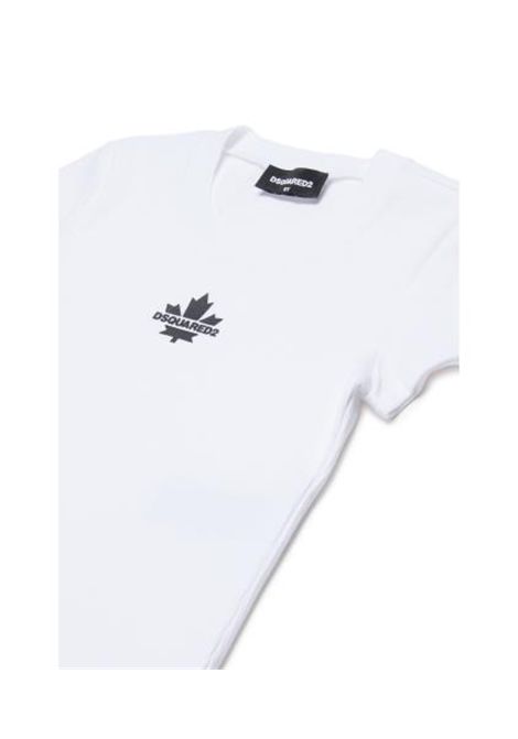 T-shirt con logo DSQUARED2 JUNIOR | DQ3160 D0AGGDQ100